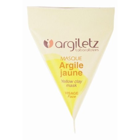 Masque berlingot argile jaune Berlingot en unidose de 15 ml