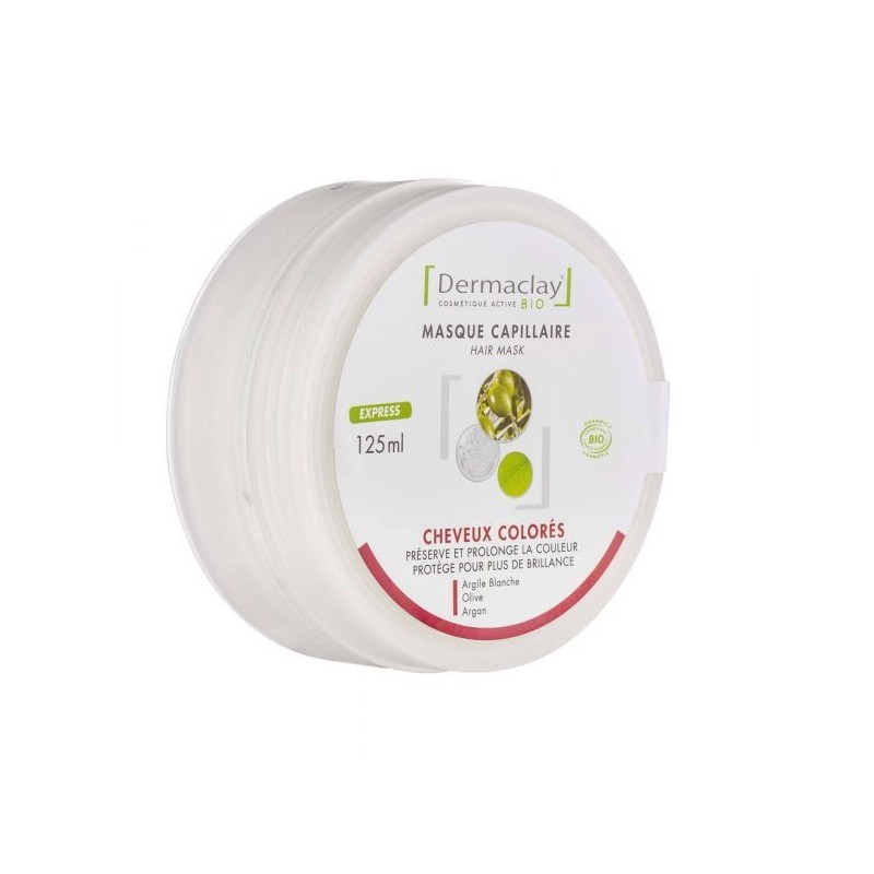Masque capillaire cheveux colorés Pot 125 ml
