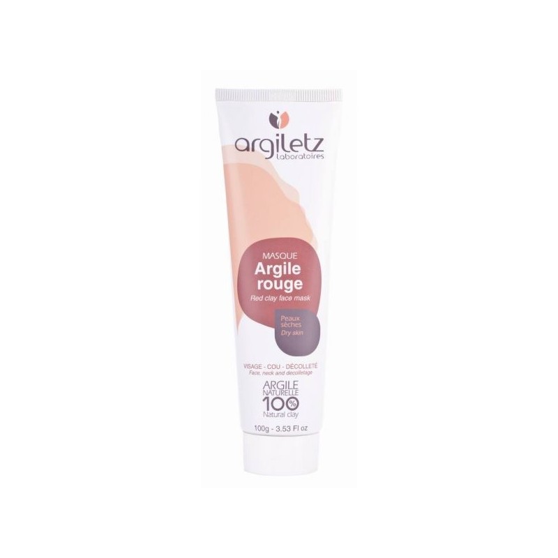 Masque argile rouge Tube 100 g