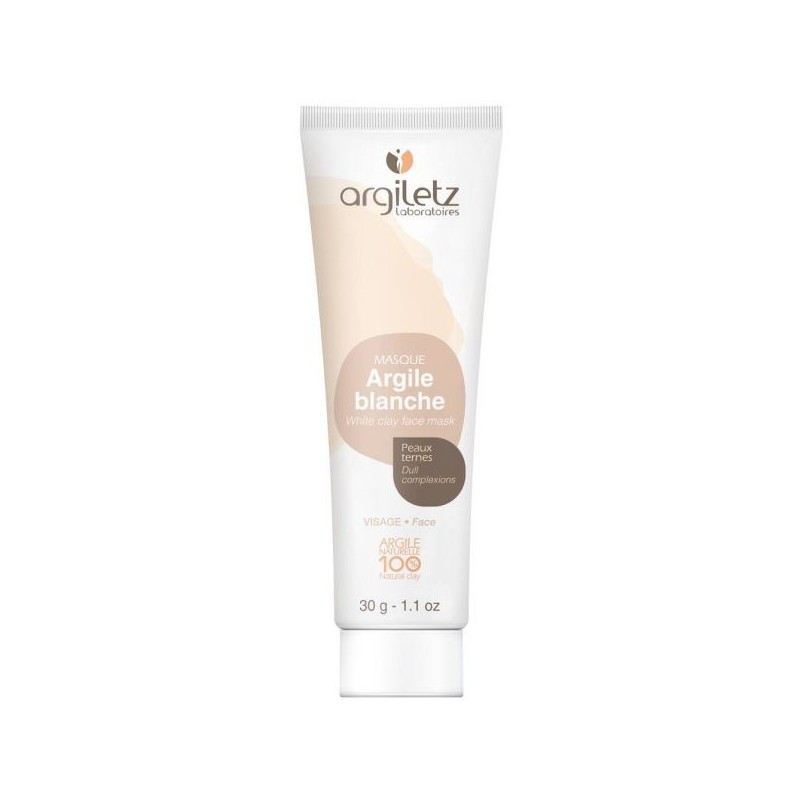 Masque argile blanche Tube 30 g