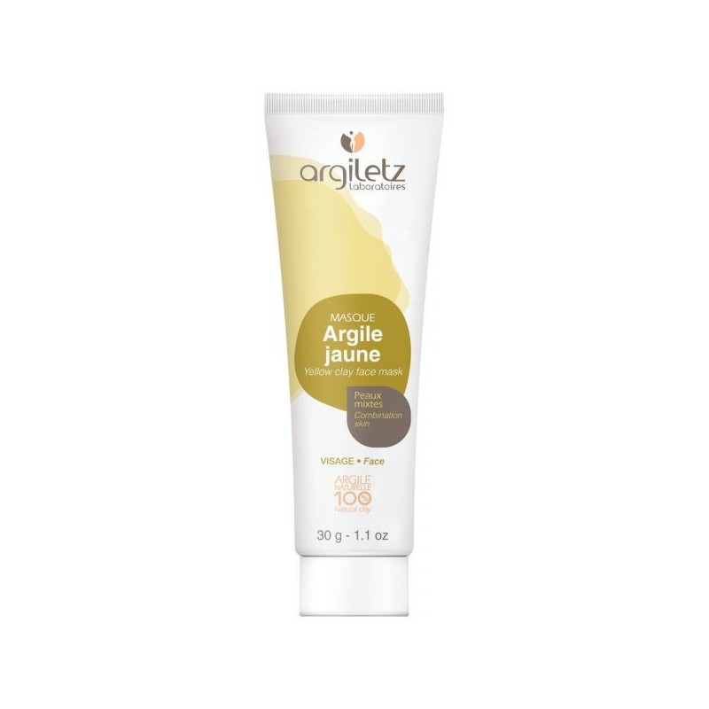Masque argile jaune Tube 30 g