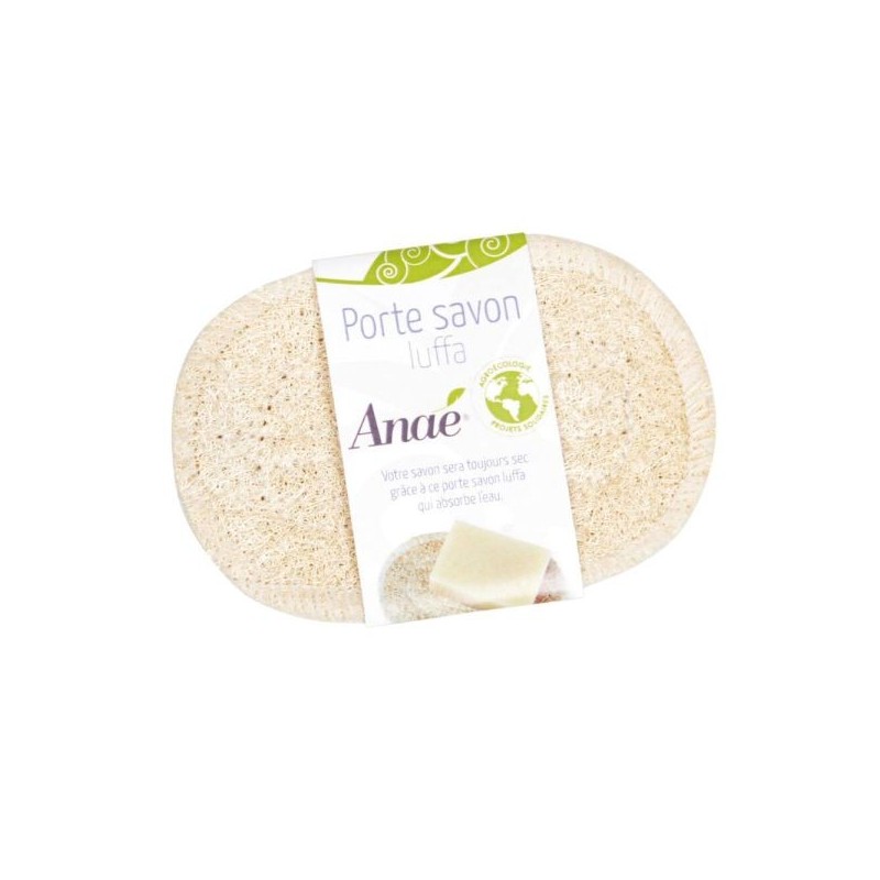 Porte savon en luffa