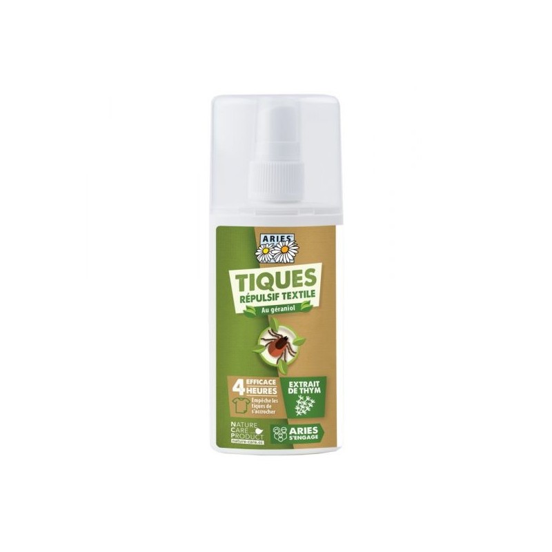 Tiques répulsif textiles 100 ml