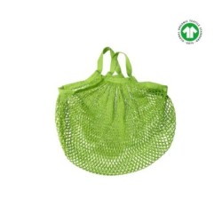 Sac filet à provisions coton  Vert