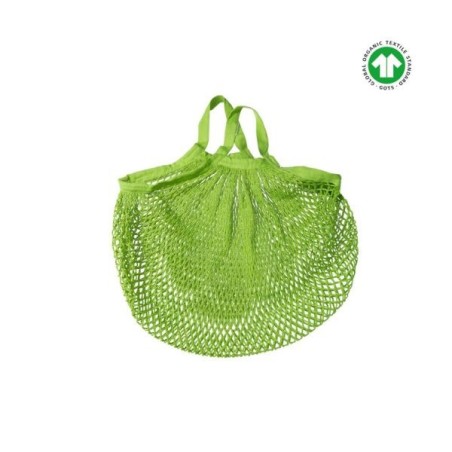 Sac filet à provisions coton  Vert