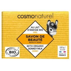 Savon au lait d'ânesse au Miel sans parfum Pain 100 g