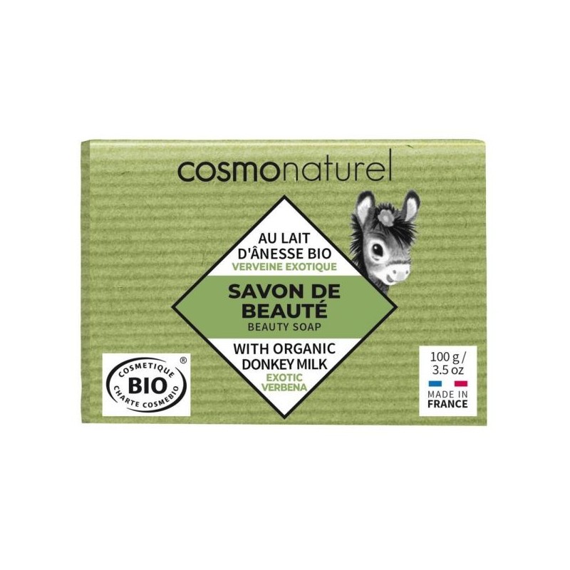 Savon au lait d'ânesse HE Verveine Pain 100 g