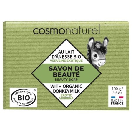 Savon au lait d'ânesse HE Verveine Pain 100 g