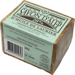 Savon d'Alep 20% Huile de Laurier Pain 200 g