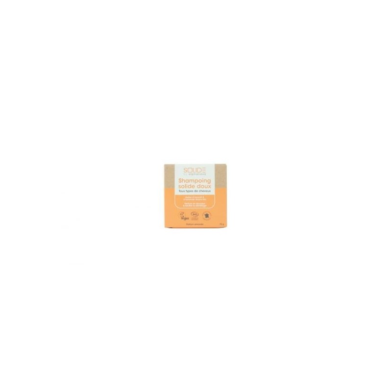 Shampoing solide doux avocat amande 75 g