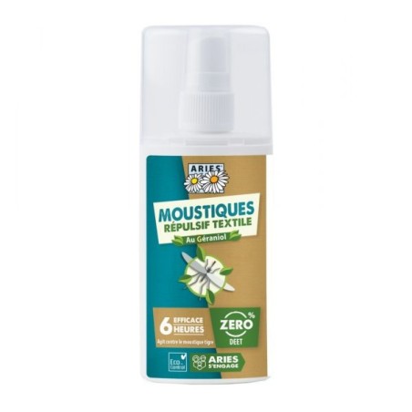 Moustiques spray répulsif textiles 100 ml