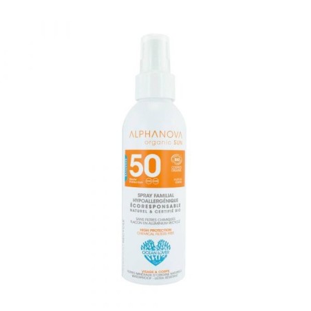 Spray Familial hypoallergénique SPF50 Parfum Coco 150 g