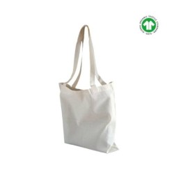 Tote bag toile coton  anses longues