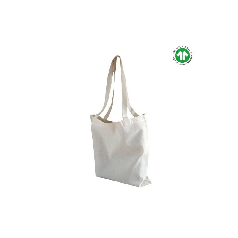 Tote bag toile coton  anses longues