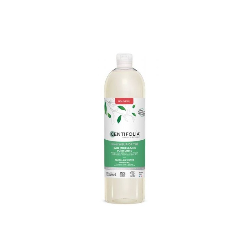 Eau micellaire fraîcheur de thé Flacon 500 ml