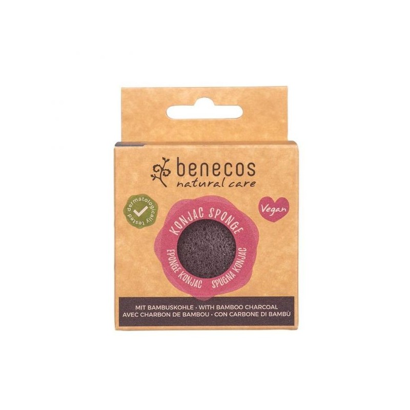 Eponge konjac Black bamboo