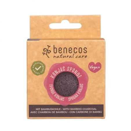 Eponge konjac Black bamboo