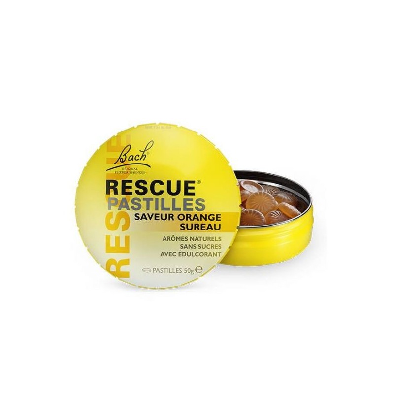 Rescue® Pastilles Orange Boîte 50 g