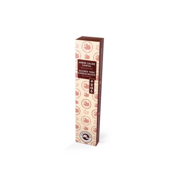Encens Karin arbre sacré Santal 40 bâtonnets + porte encens