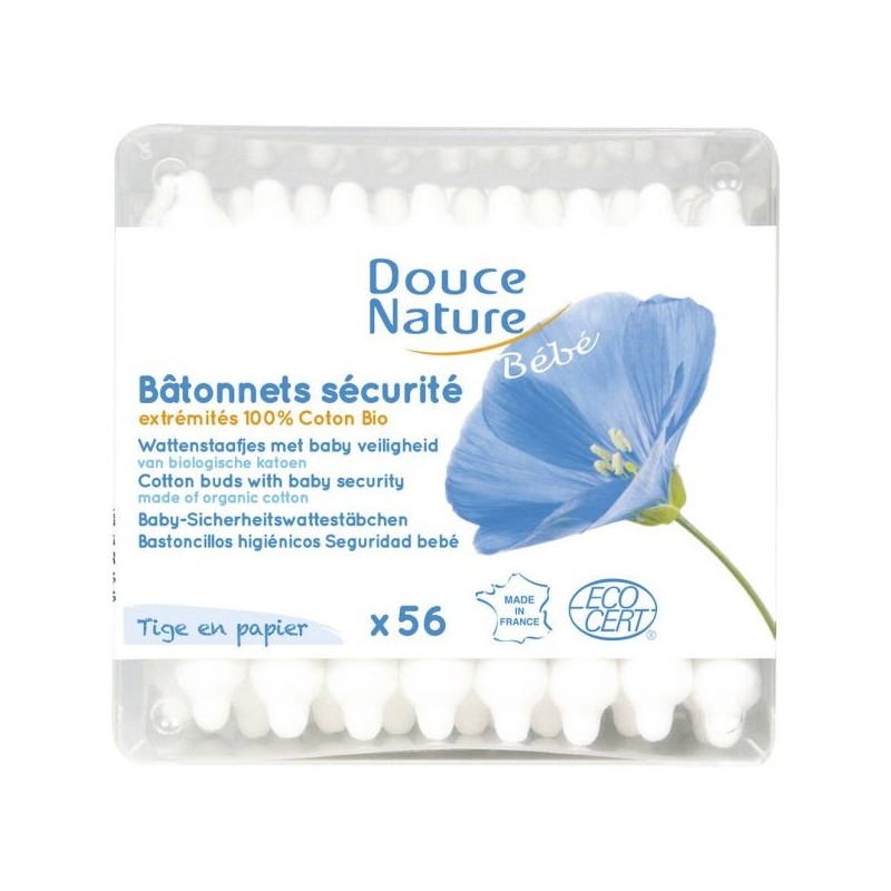 Batônnets oreilles sécurité bébé 60 batônnets