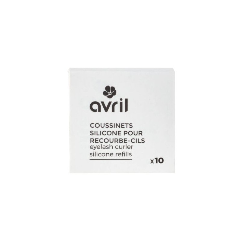Coussinets silicone pour recourbe cils lot de 10